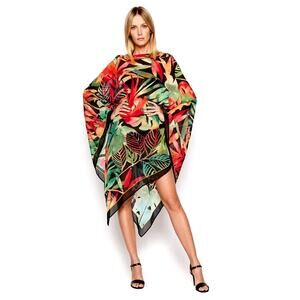 Lauren Ralph Lauren Black Label Relaxed Fit S/M Tunic Dress Sheer Beach Coverup